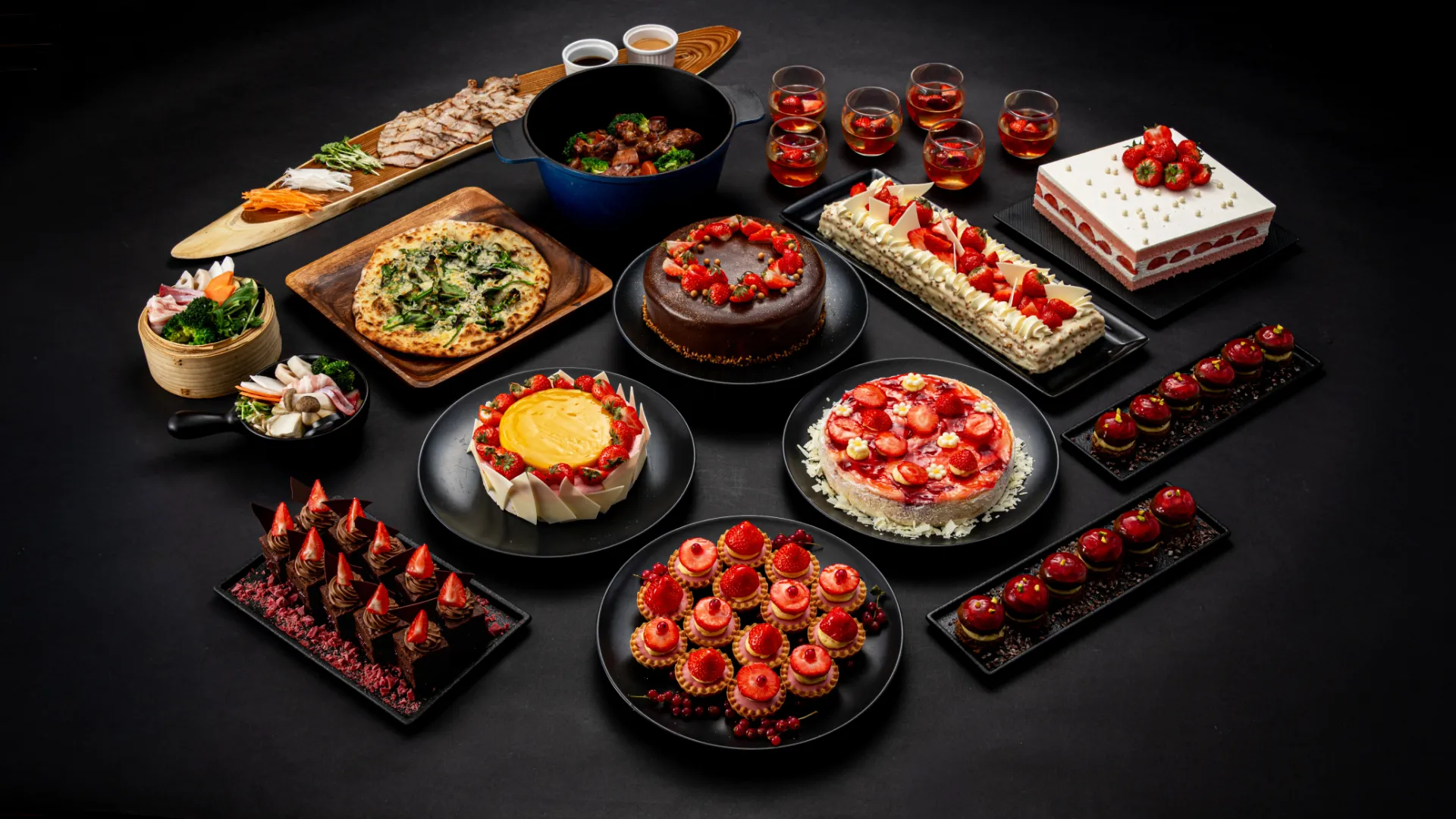 ビュッフェ写真