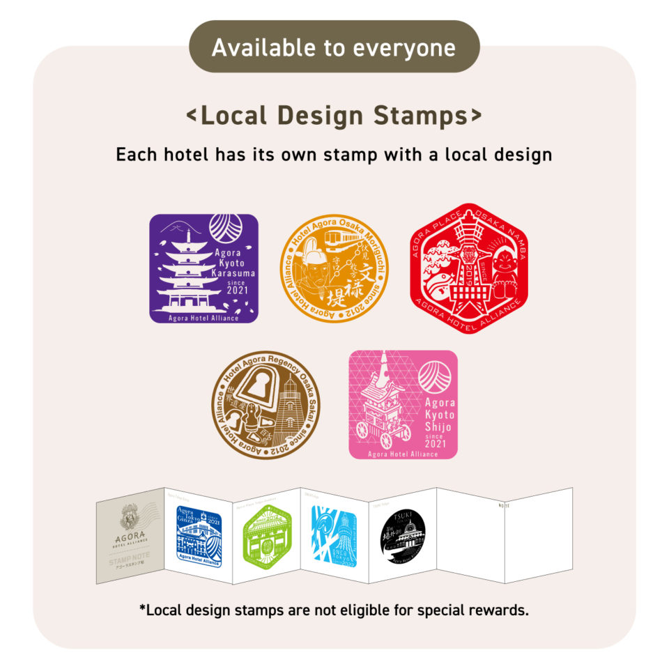 [Official website reservation only] Agora Stamp Collecting Campaignの画像