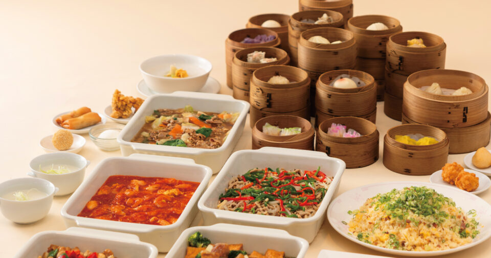 セミビュッフェ形式で楽しむ飲茶ランチ&ディナー