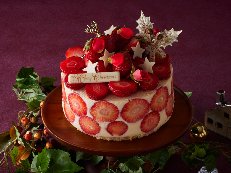 クリスマスケーキの画像