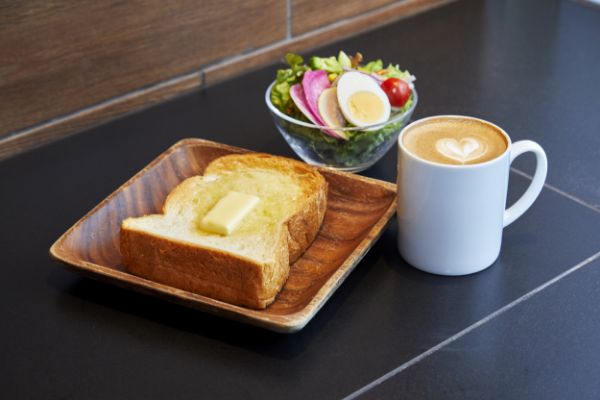 幸せのトーストセット